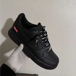 Supreme Black and White Men's Sneakers